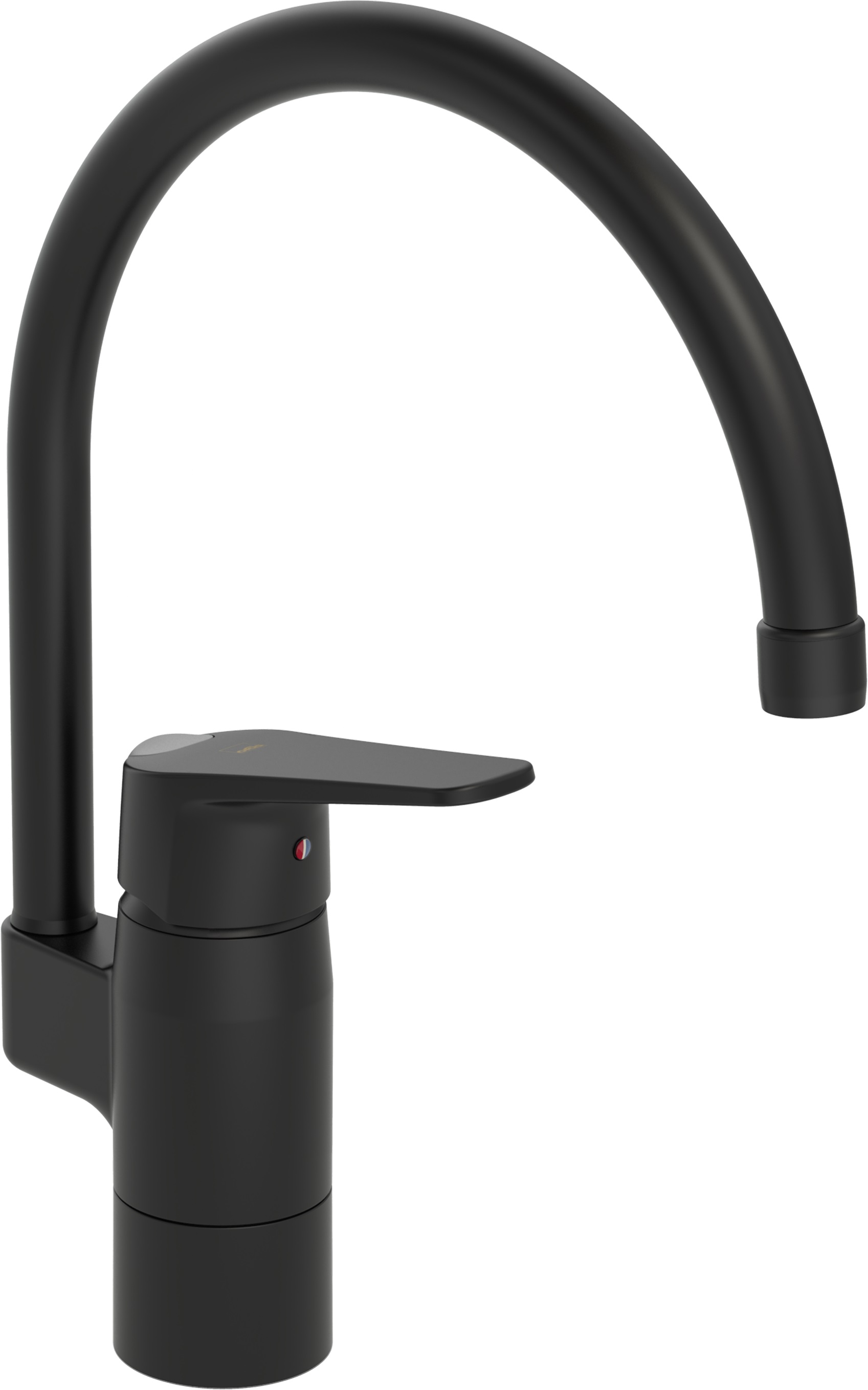 Oras Vega grifo de cocina de pie negro 1838FG-33