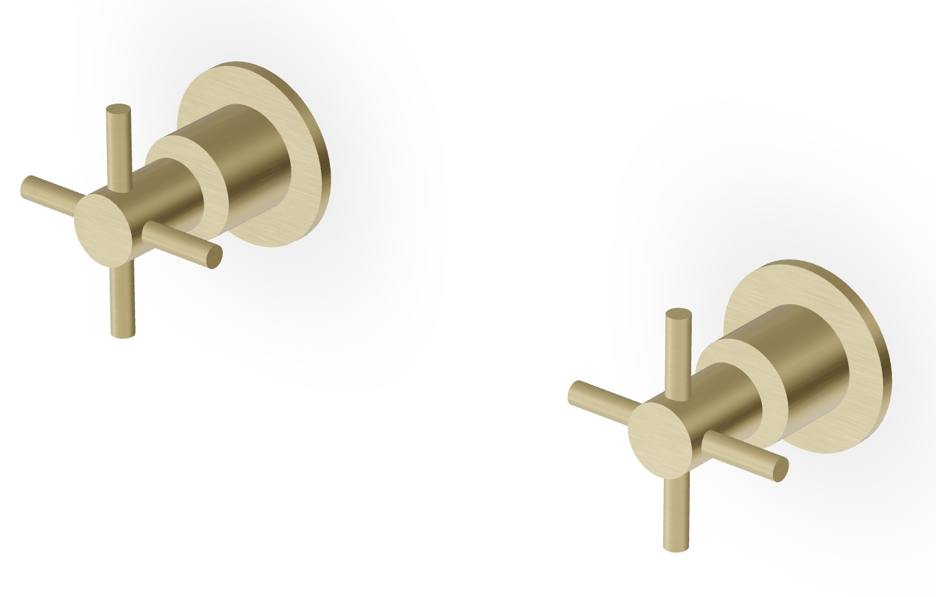 Zucchetti Helm grifo para ducha empotrado oro ZHM738.XP31