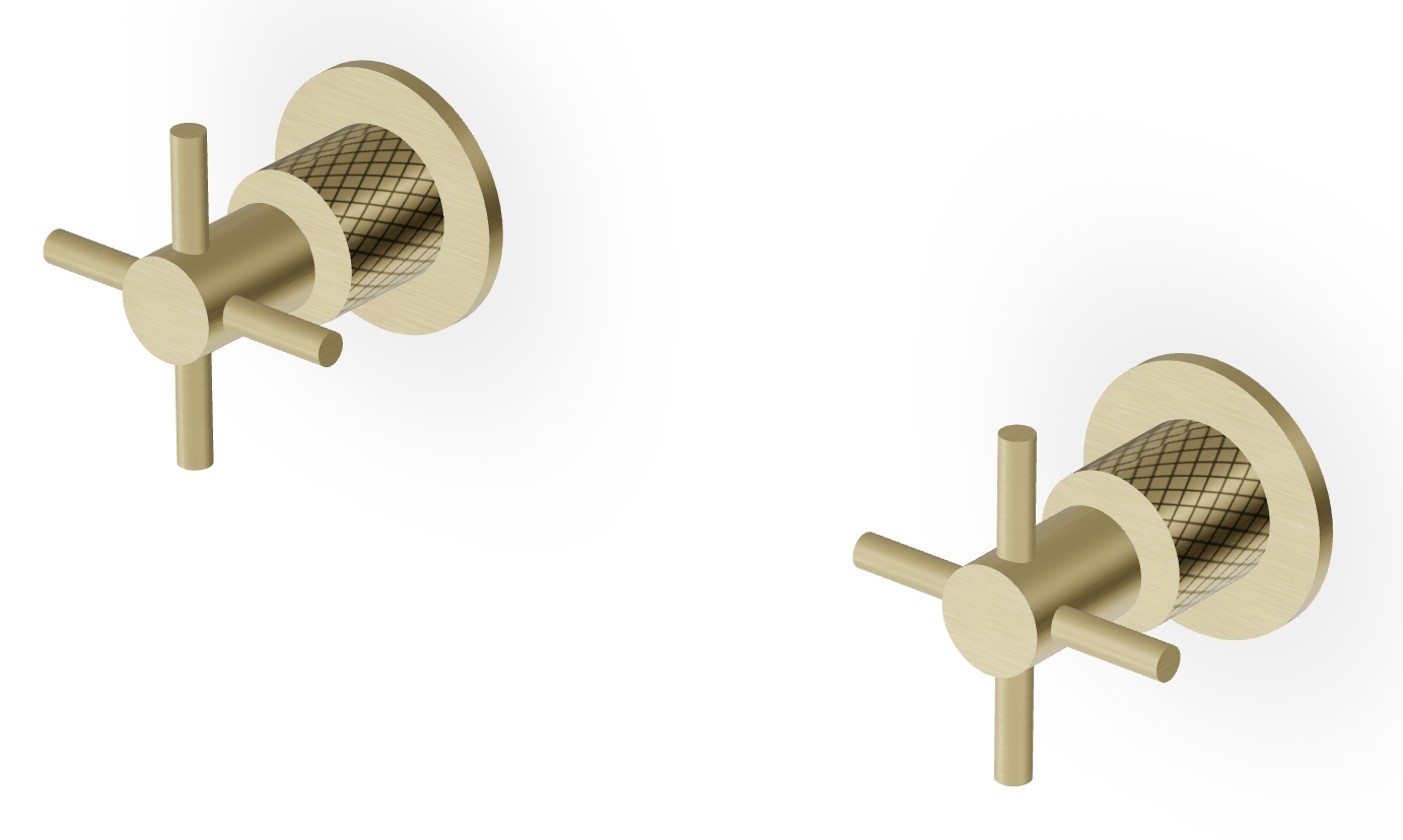 Zucchetti Helm grifo para ducha empotrado oro ZHM738.XP31G3