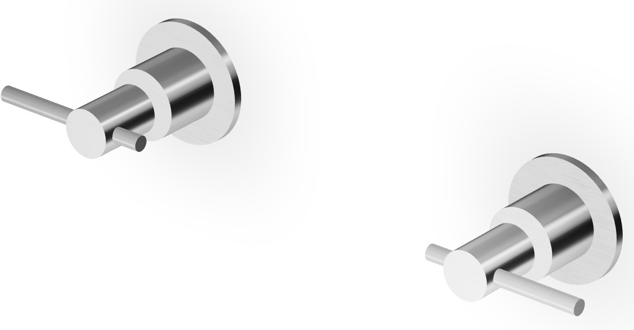 Zucchetti Helm grifo para ducha empotrado || ZHL738.X