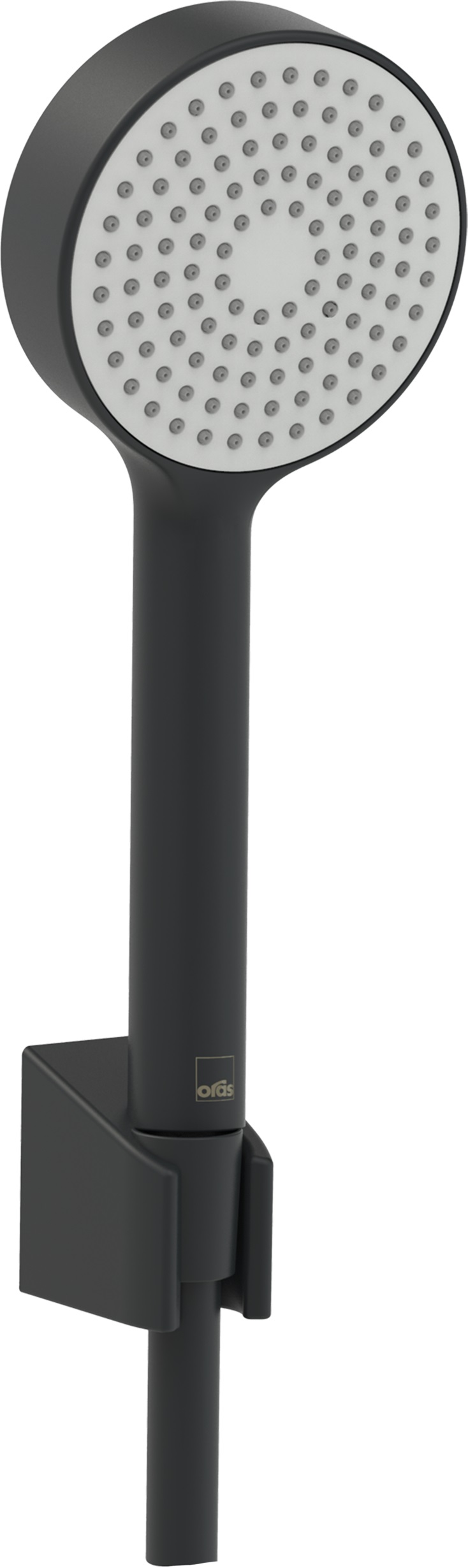 Oras Apollo conjunto de ducha a pared negro 533-33