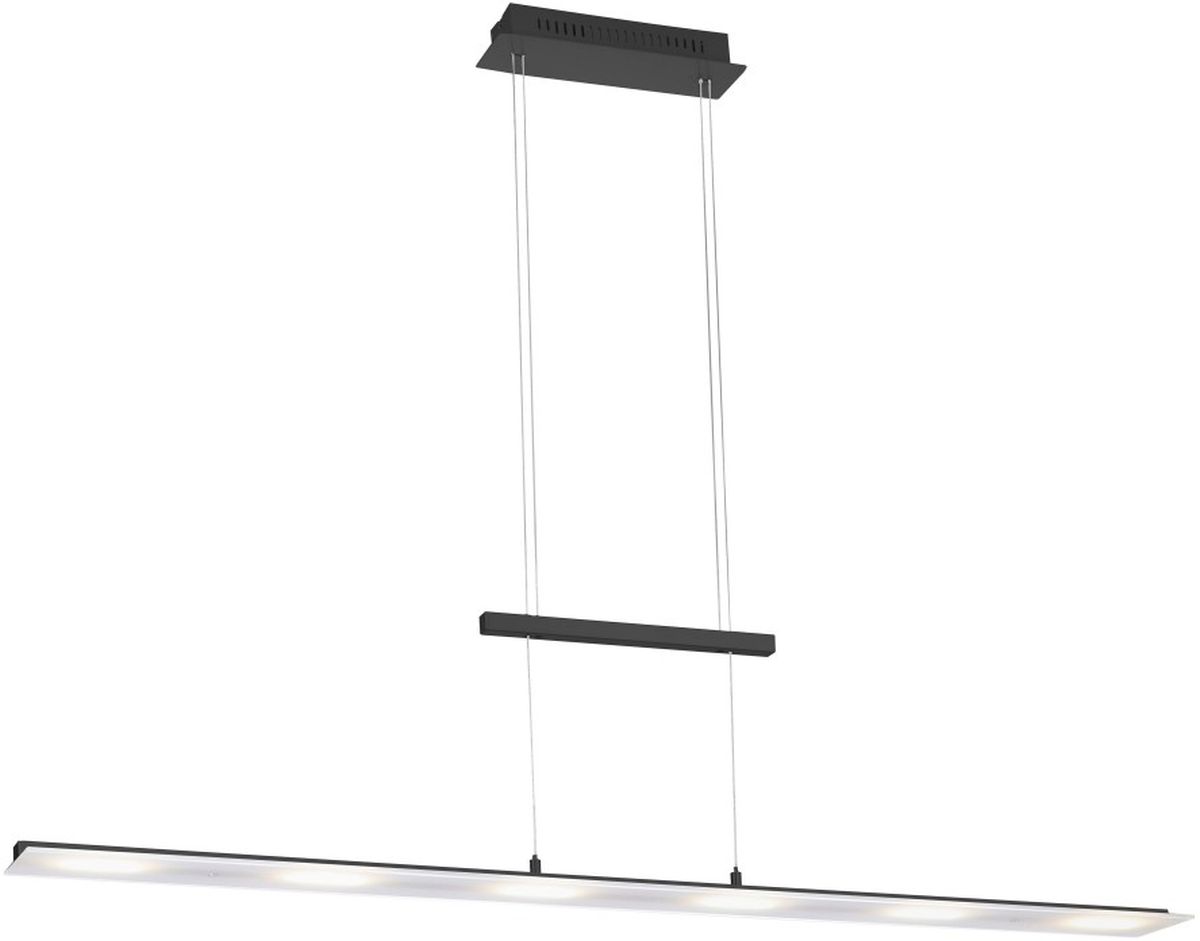 Just Light Nele lámpara colgante inteligente 6x4 W antracita 15880-13