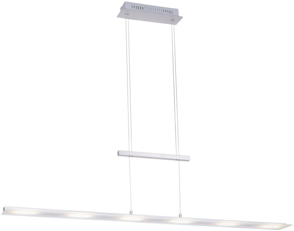 Just Light Nele lámpara colgante inteligente 6x4 W acero 15880-55