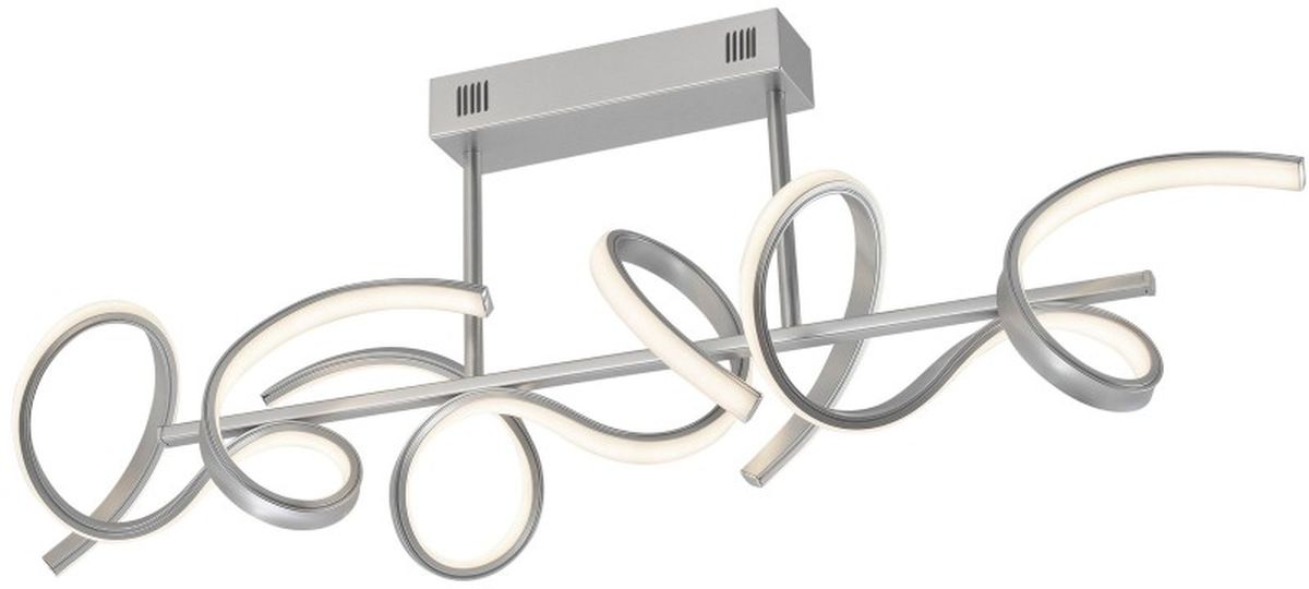 Just Light Curls lámpara de techo 3x8.6 W plata 19032-21