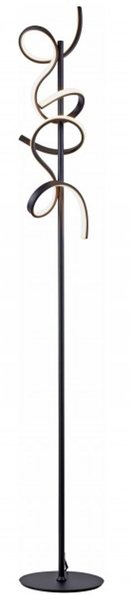 Just Light Curls lámpara de pie 2x10 W negro 19031-18