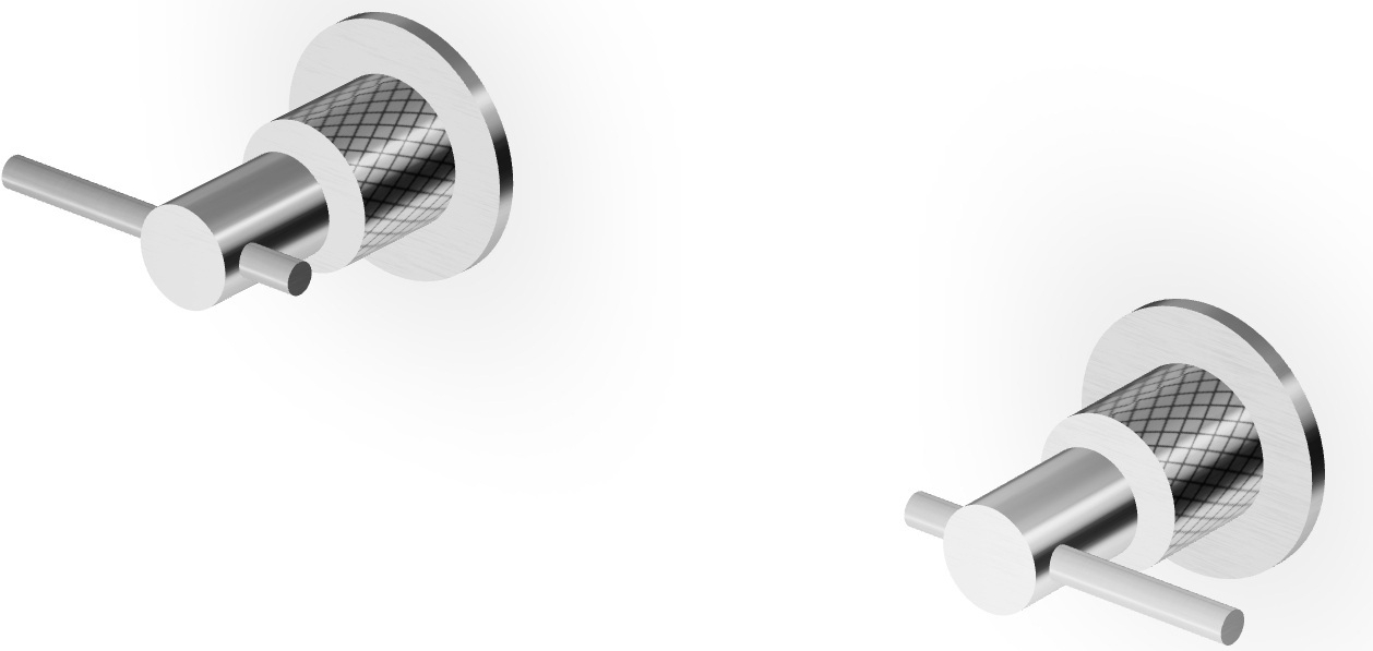 Zucchetti Helm grifo para ducha empotrado || ZHL738.XG3