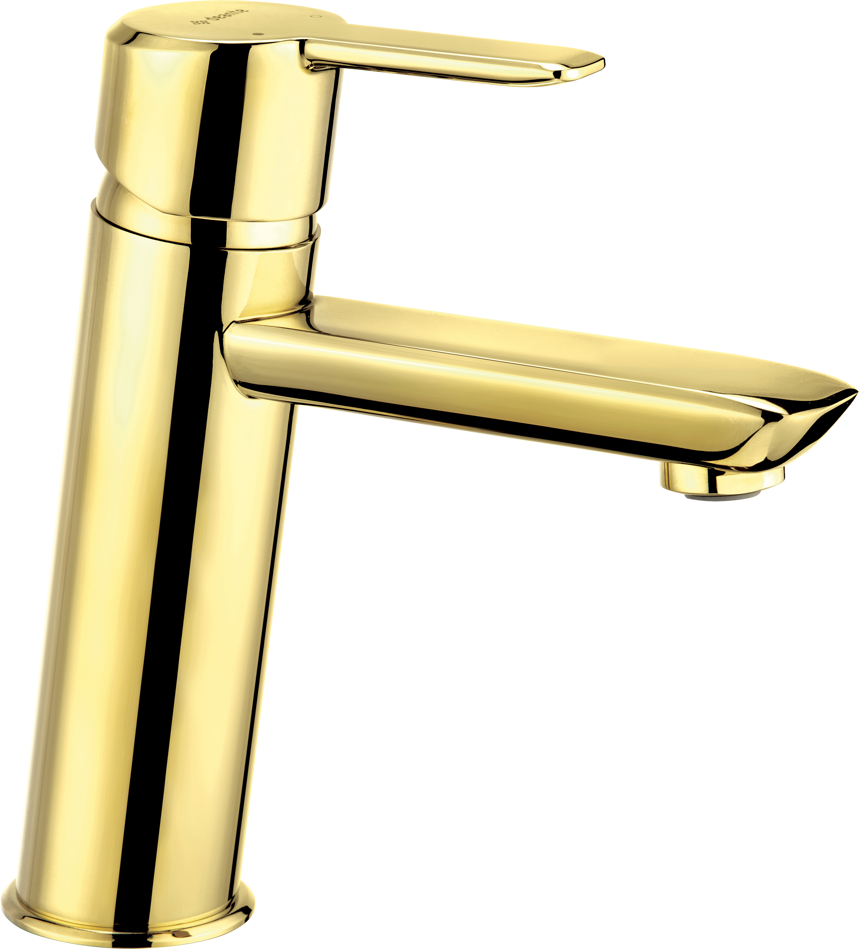 Deante Arnika grifo para lavabo de pie oro BQA_Z20M