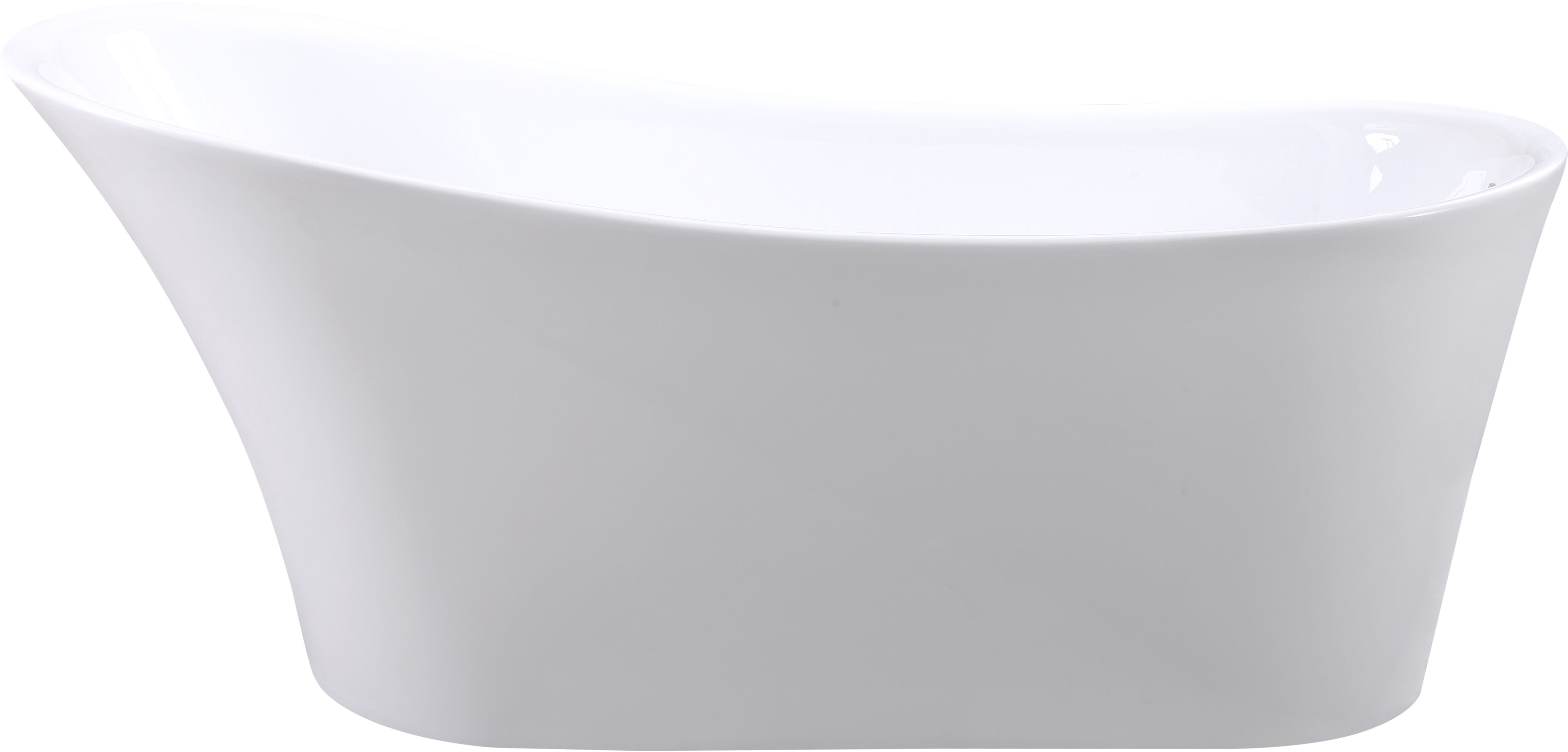 Besco Calima bañera exenta 170x74 cm oval blanco #WAS-170-CCZ