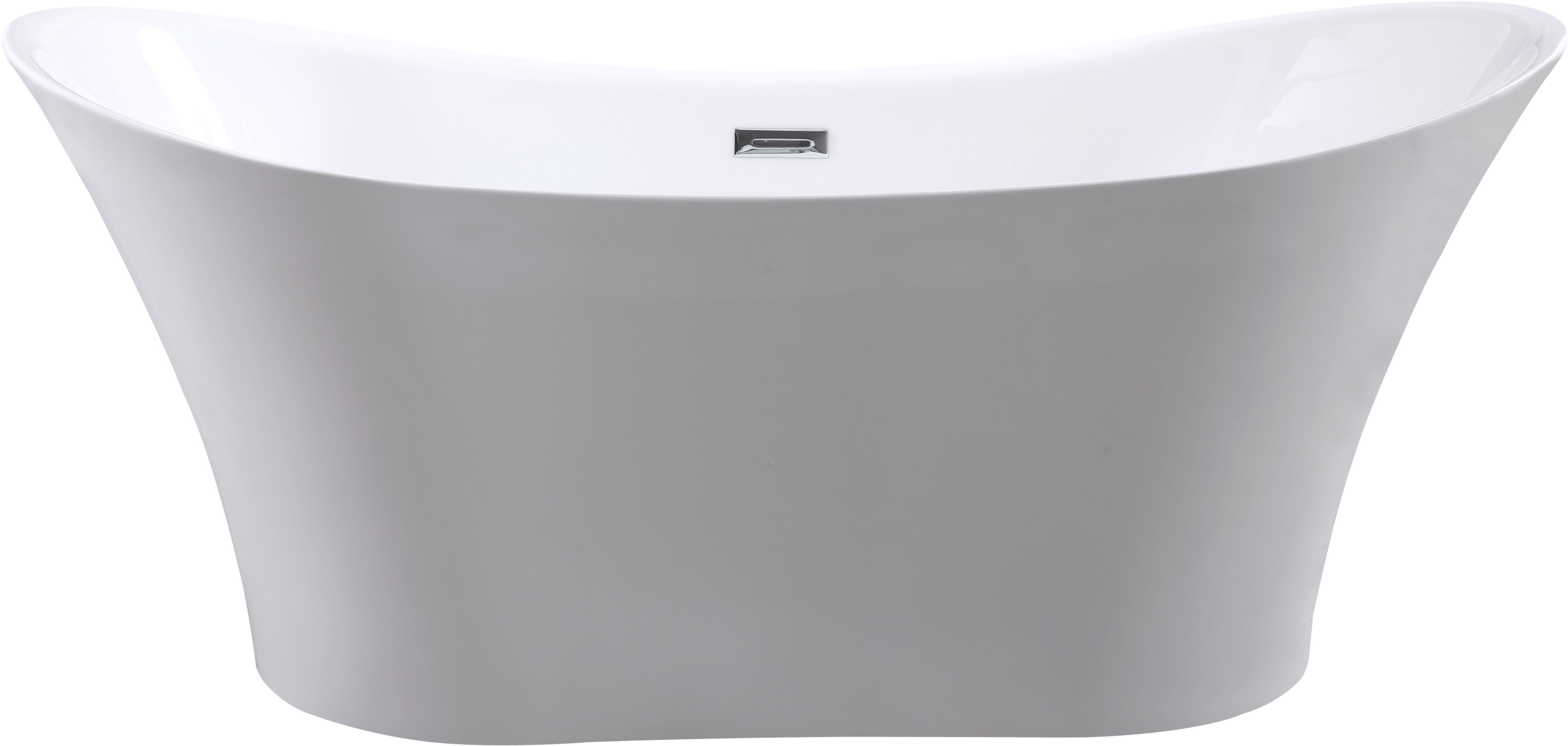 Besco Amber bañera exenta 170x80 cm oval blanco #WAS-170-ABZ