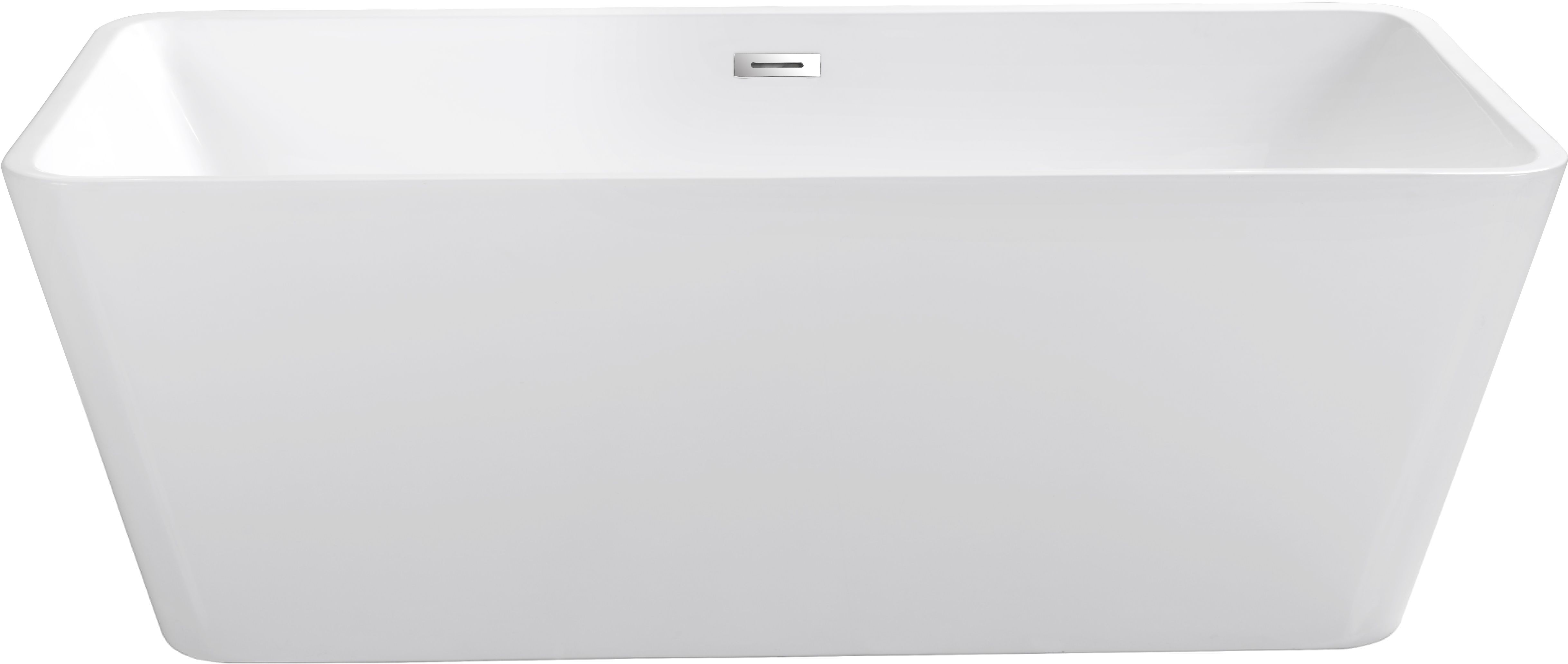 Besco Evita bañera exenta 160x80 cm oval blanco #WAS-160-ECZ