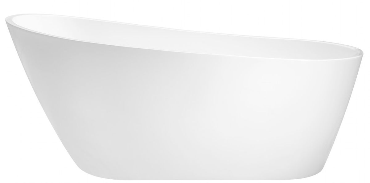 Besco Melody bañera exenta 170x80 cm oval blanco #WAS-170-MZL