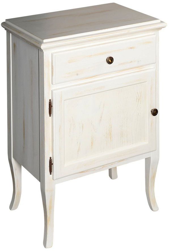 Sapho Retro armario 58.5x37.5x80 cm de pie, lateral blanco 1714