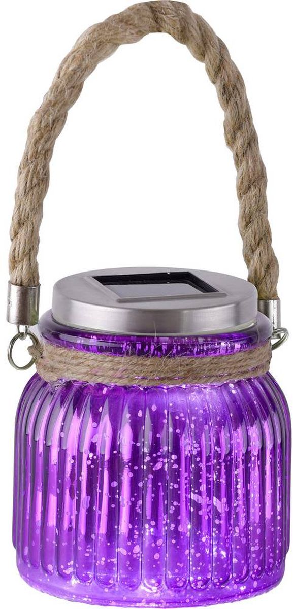 Just Light Solar lámpara de pie 1x0.06 W violeta 19881-86