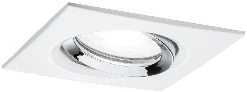 Paulmann Nova lámpara empotrada 1x6 W blanco-cromo 93674