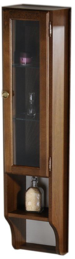 Sapho Retro armario 25x22x115 cm suspendido, lateral haya 1681