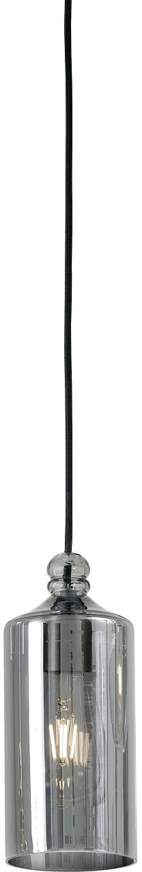 Miloox Ebe lámpara colgante 1x40 W negro-humado 1744.13