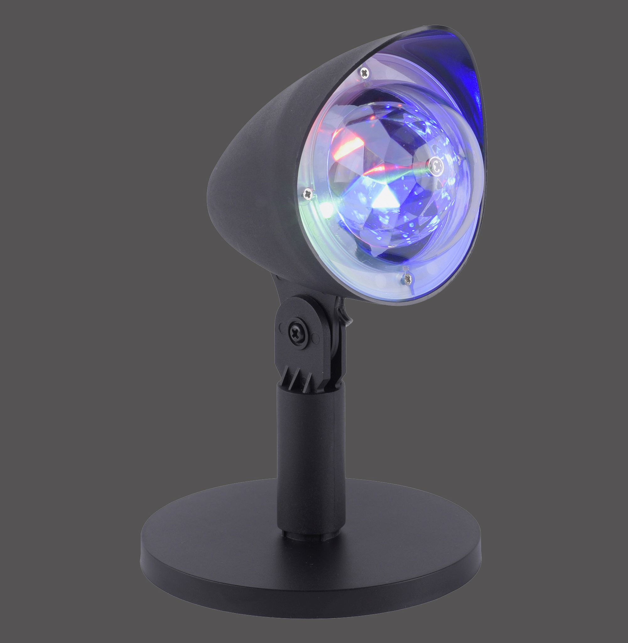 Just Light Disco lámpara de sobremesa 1x3 W negro 19036-18