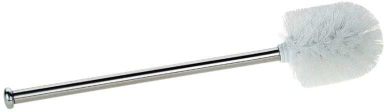Kela Pulcro escobilla de baño blanco-cromo 18964