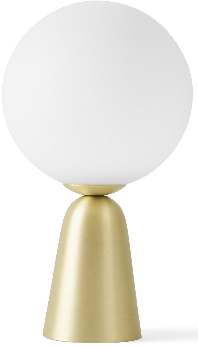 Miloox Lunar lámpara de sobremesa 1x40 W blanco-oro 1744.150