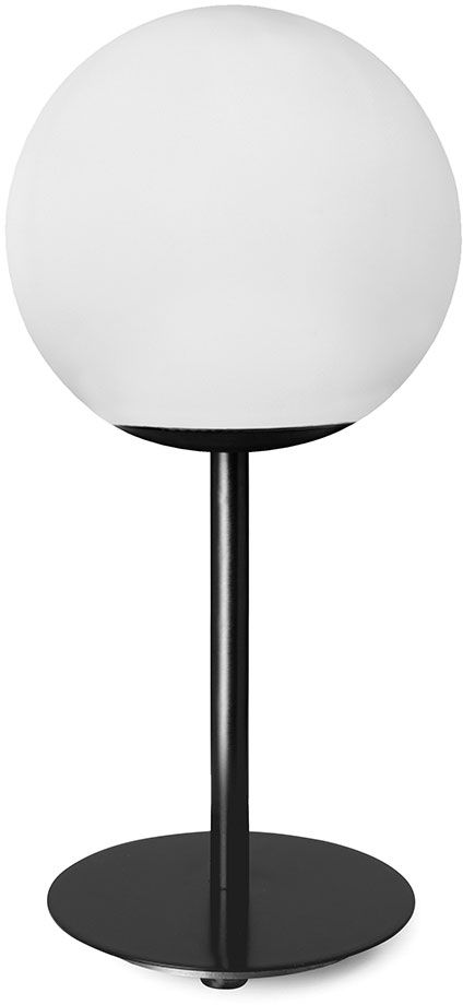 Miloox Jugen Black lámpara de sobremesa 1x40 W blanco-negro 1744.199