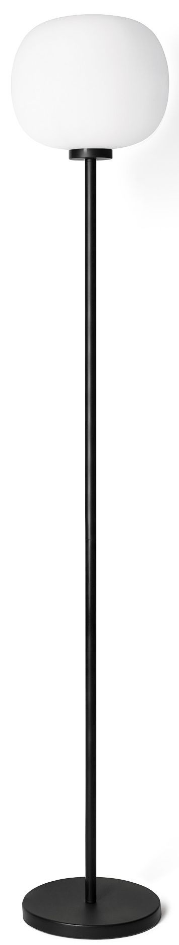 Miloox Bombo lámpara de pie 1x40 W blanco-negro 1744.37