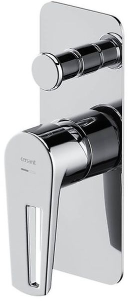 Cersanit Mille grifo de bañera y ducha empotrado cromo S951-342