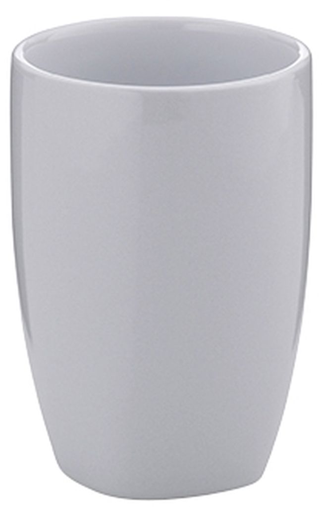 Kela Landora kubek na szczoteczki stojący szary 20406