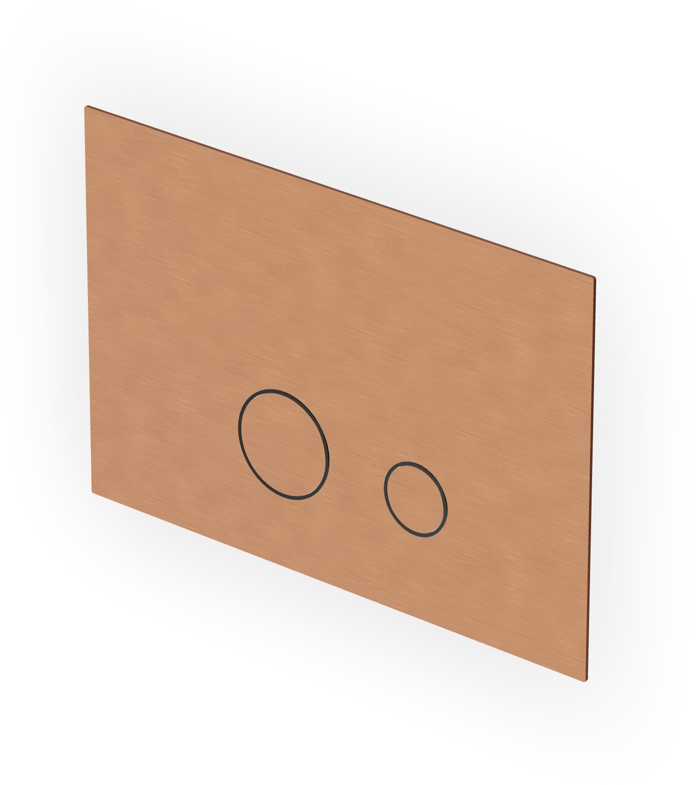 Zucchetti Helm botón de descarga para WC cobre Z95340.XP91