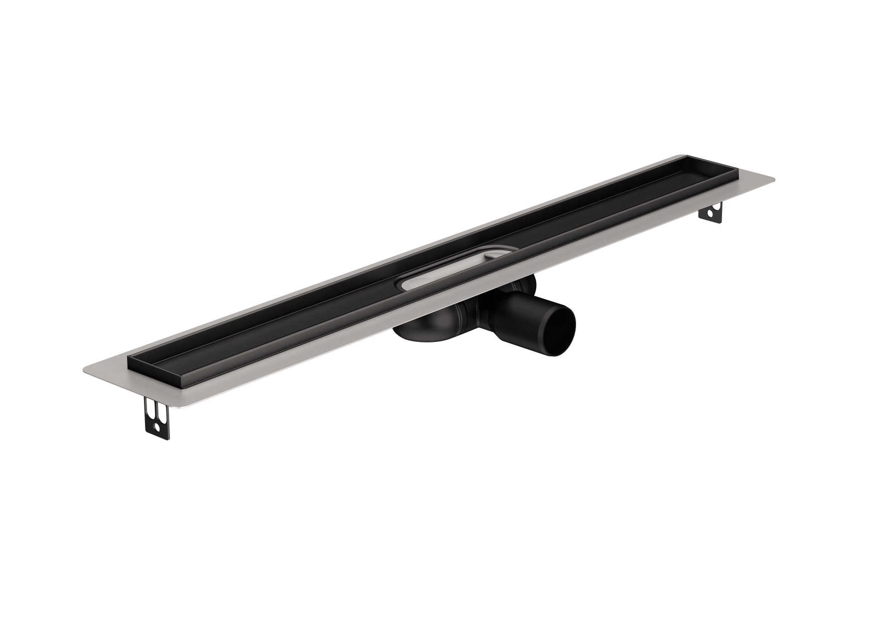 ACO ShowerDrain C Black desagüe lineal con rejilla 78.5 cm negro 9010.91.09