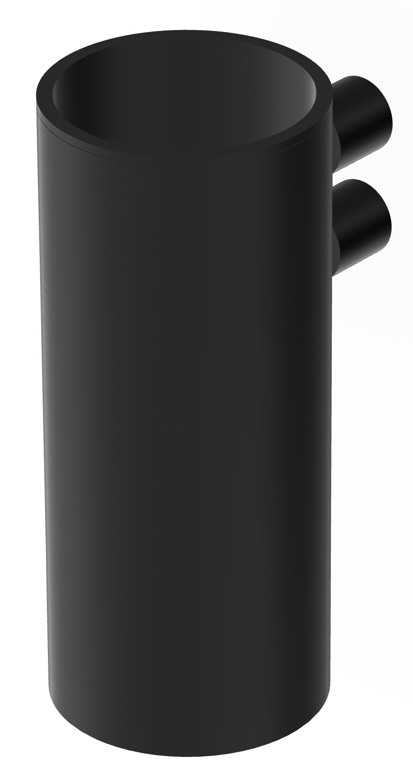 Zucchetti Helm vaso para cepillos de dientes negro ZAD813.XP81