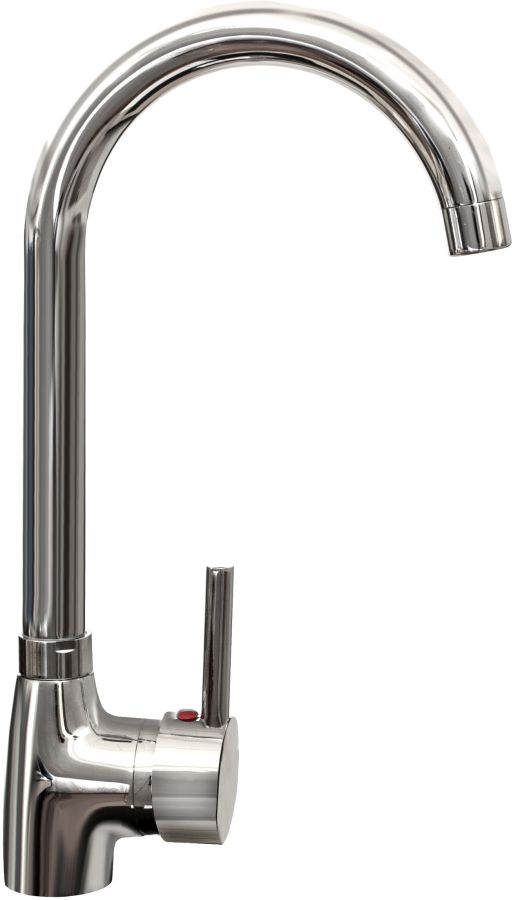 Alveus Nela grifo de cocina de pie cromo 1123729