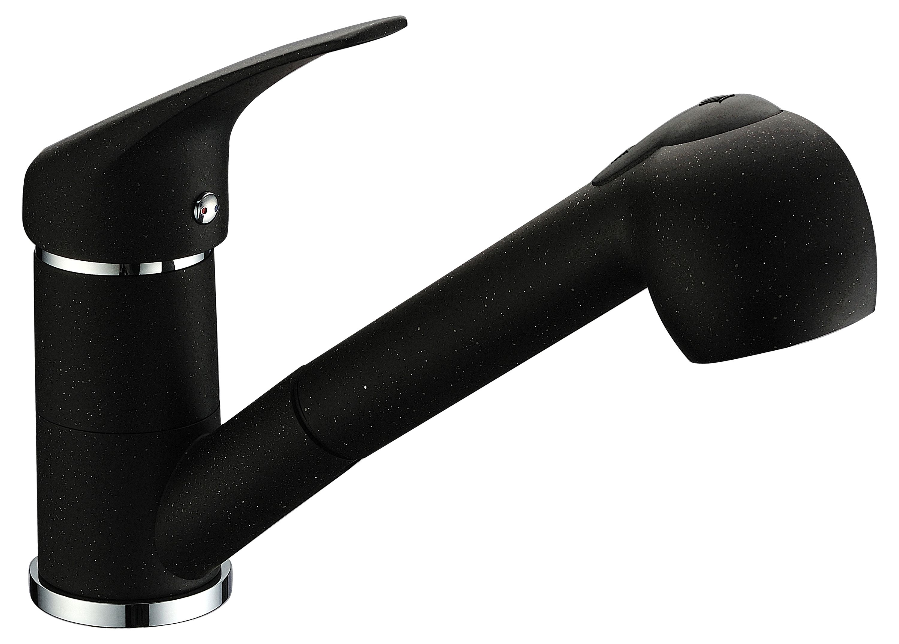 Alveus Bora Bora grifo de cocina de pie negro 1123732