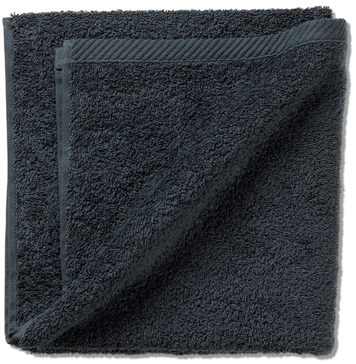 Kela Ladessa ręcznik łazienkowy 50x100 cm bawełna szary granit 23242
