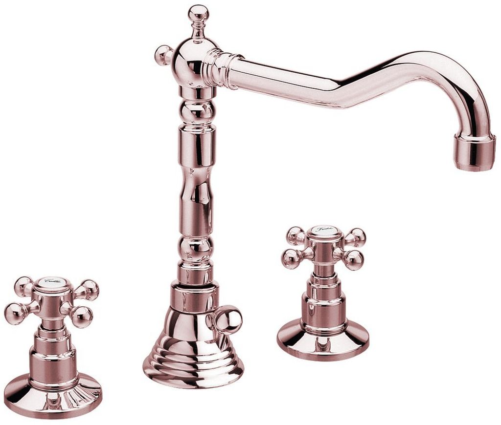 Sapho Antea grifo para lavabo de pie oro 3227