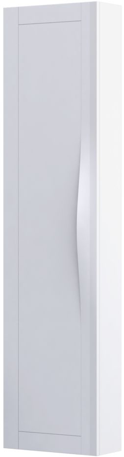 Oristo Skagen armario 40x17x160 cm suspendido, lateral blanco OR49-SB1D-40-2