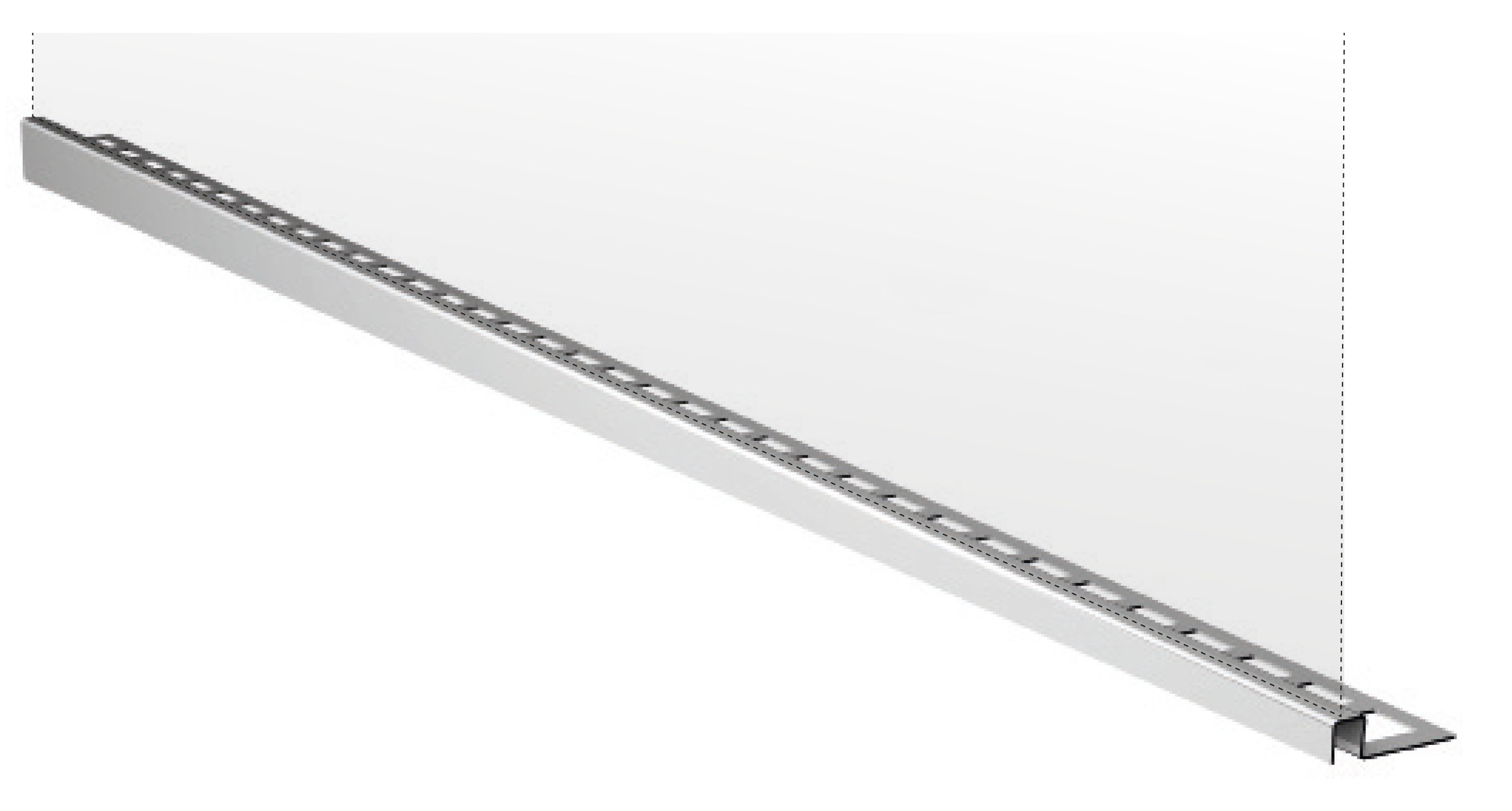 ACO ShowerDrain C perfil con pendiente 149 cm acero 9010.72.48