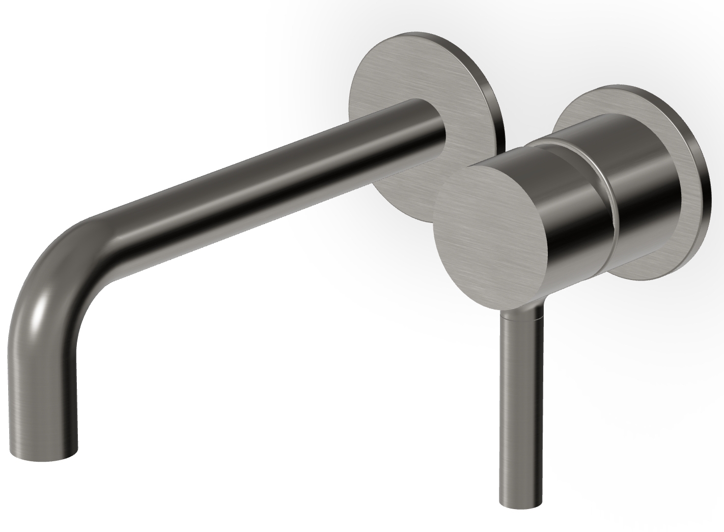 Zucchetti Pan grifo para lavabo empotrado negro ZP6030.C51