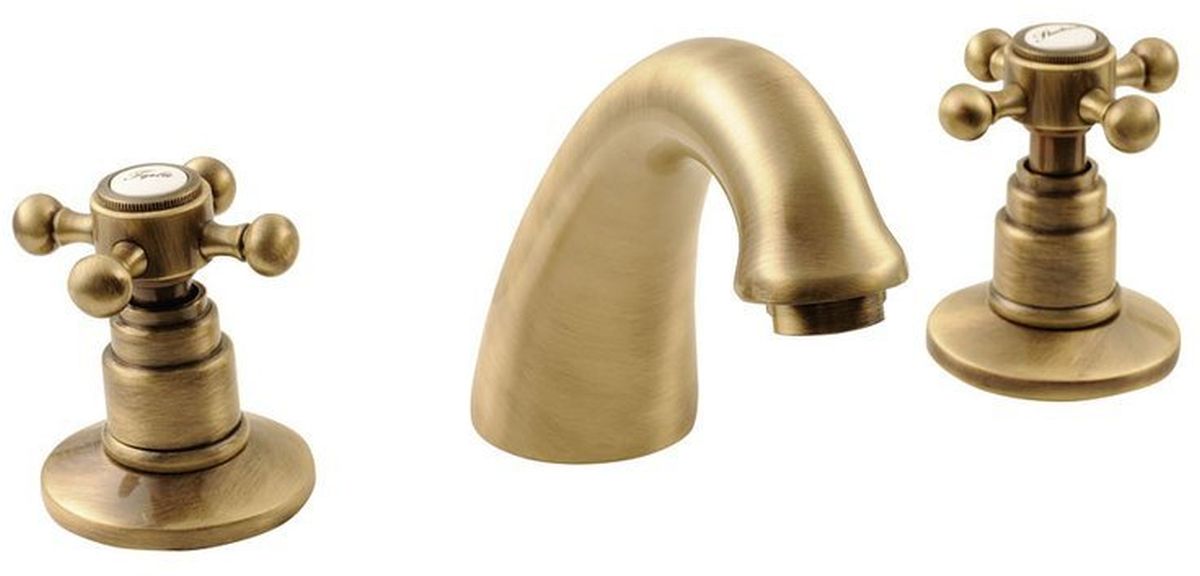Sapho Antea grifo para lavabo de pie latón/bronce antiguo 3026