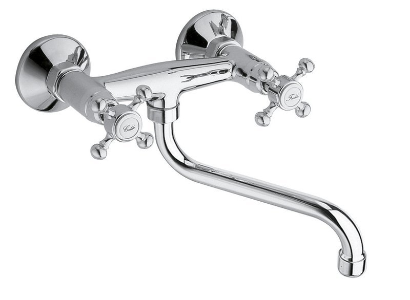 Sapho Antea grifo para lavabo a pared cromo 3061