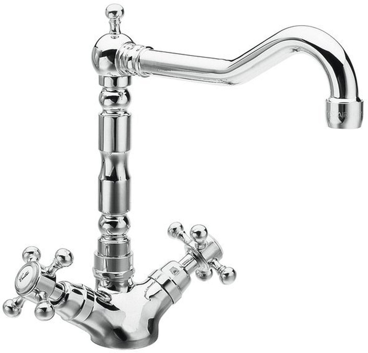 Sapho Antea grifo de cocina de pie cromo 3121