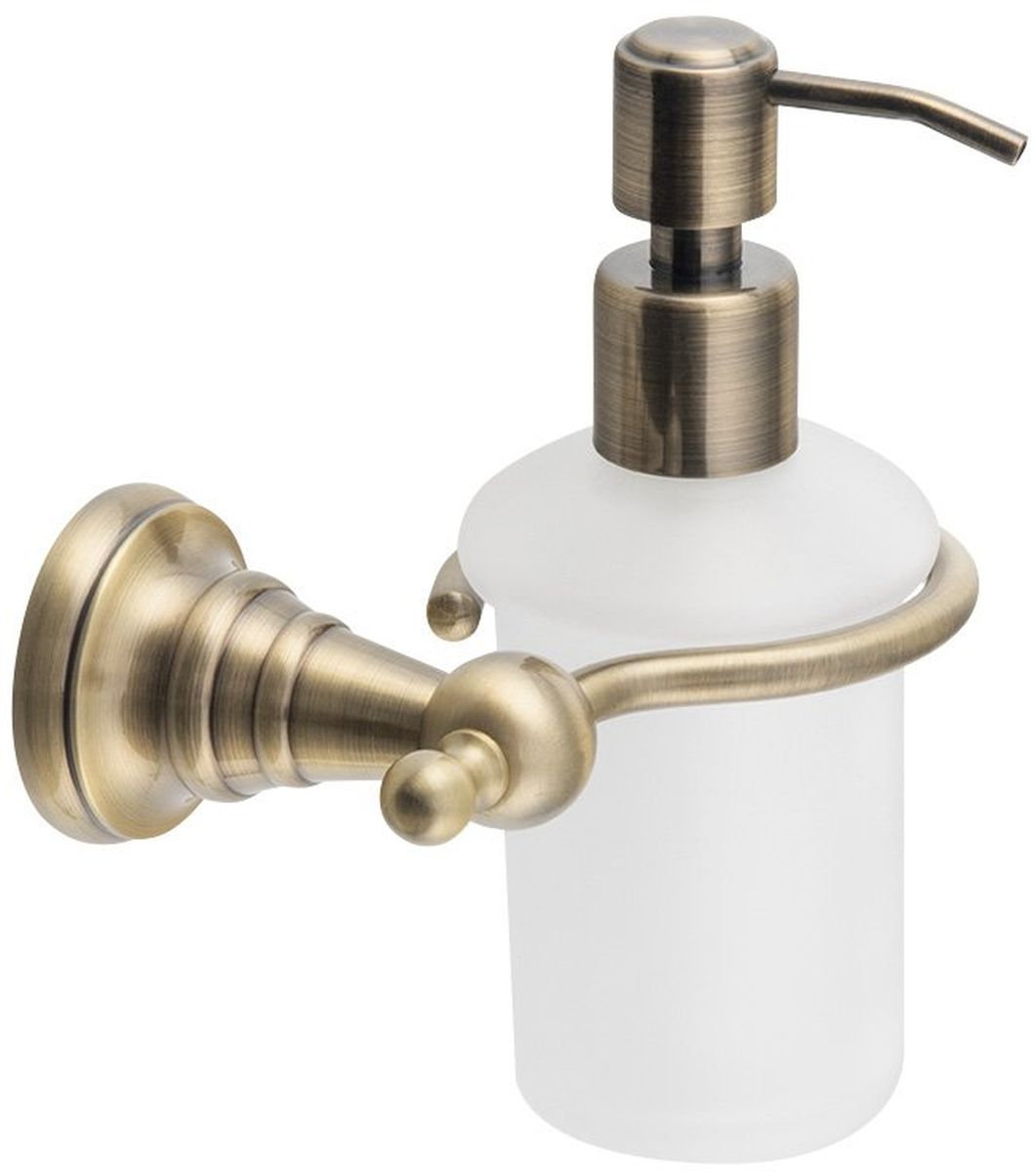 Sapho Diamond dispensador de jabón 200 ml bronce-vidrio 1318-19