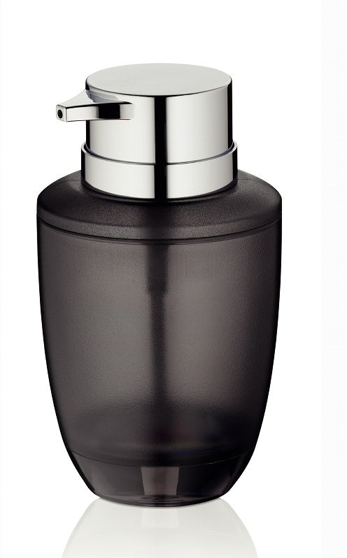 Kela Samira dozownik do mydła 350 ml stojący szary granit 24132