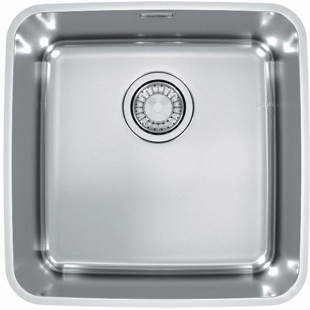 Alveus Luno fregadero de acero 40x40 cm acero 1129251