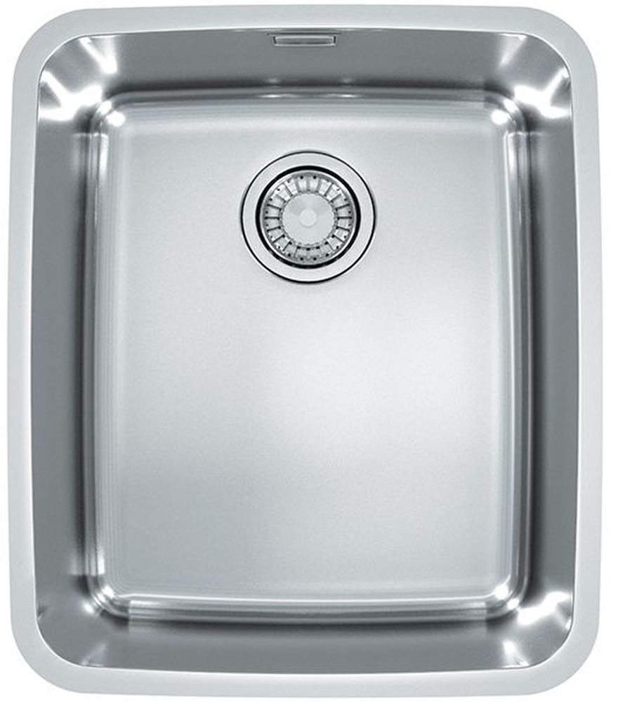 Alveus Luno fregadero de acero 48x40 cm acero 1129252