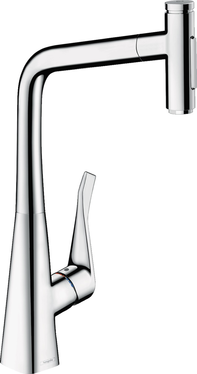 Hansgrohe Metris Select M71 grifo de cocina de pie cromo 73816000