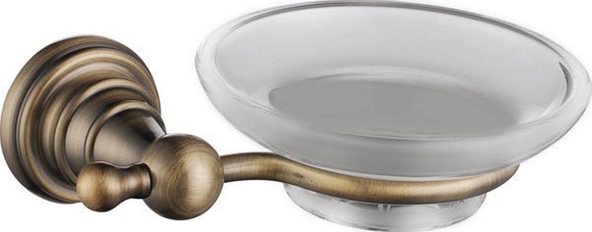 Sapho Diamond jabonera de pared transparente 1318-02