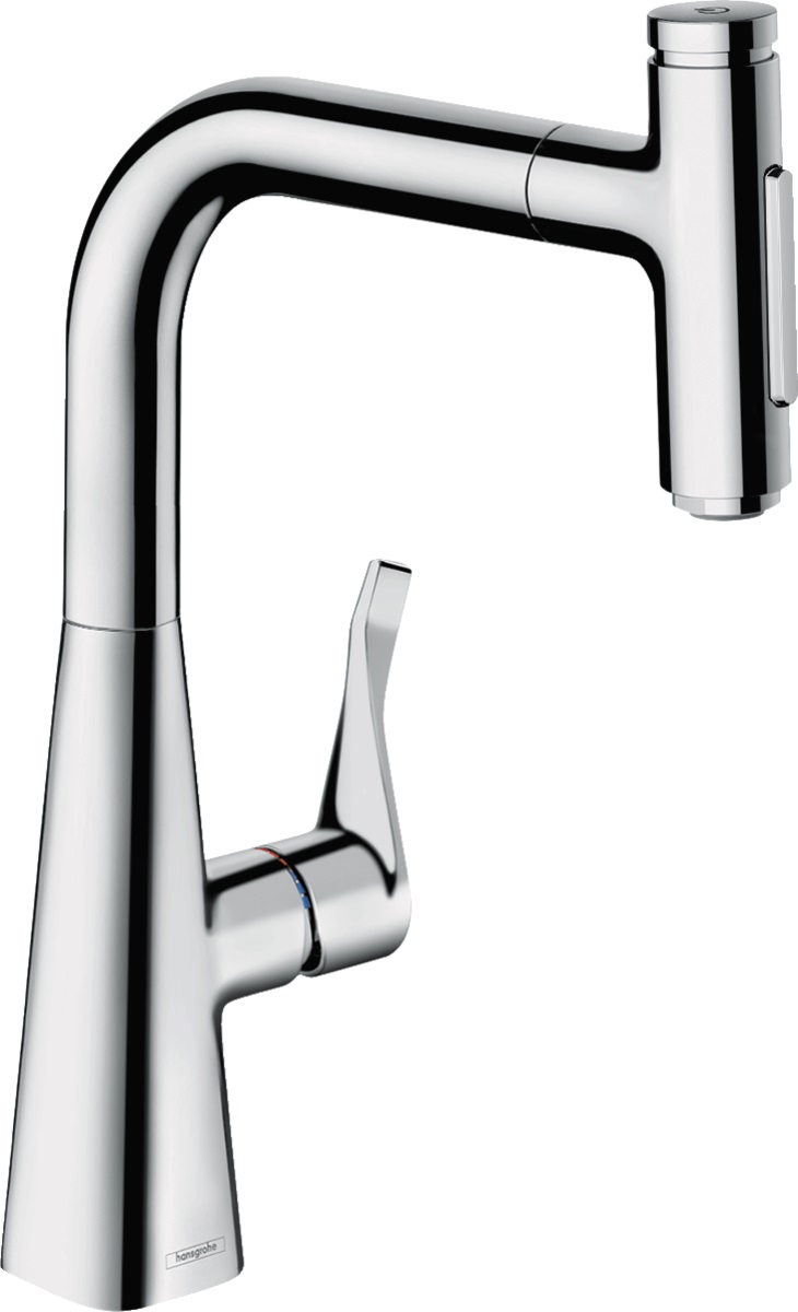 Hansgrohe Metris Select M71 grifo de cocina de pie cromo 73817000