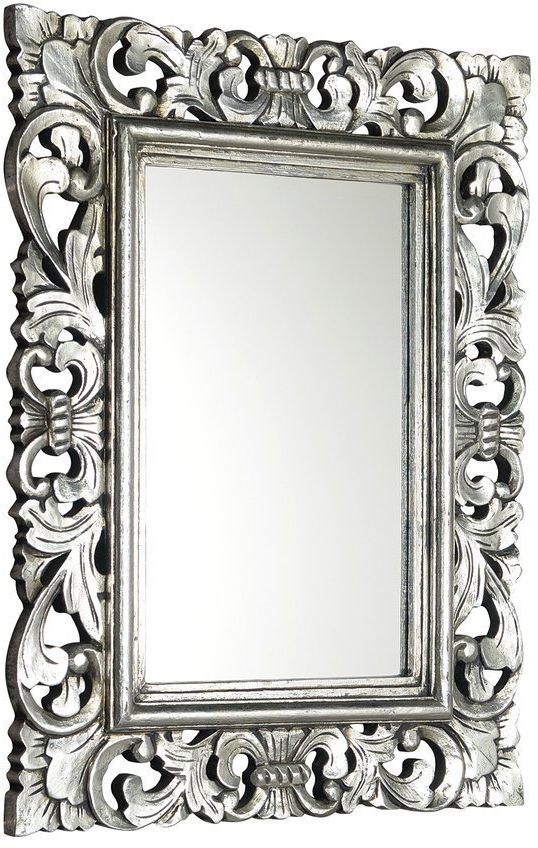 Sapho Samblung espejo 60x80 cm rectangular plata IN115