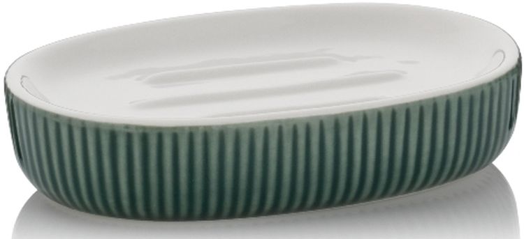 Kela Ava jabonera sin soporte blanco 24415