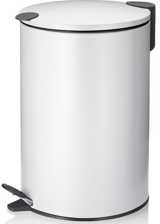 Kela Mats papelera 12 l blanco-negro 10641